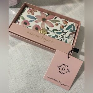 Nanette Lepore Floral Pink Multicolor Wallet